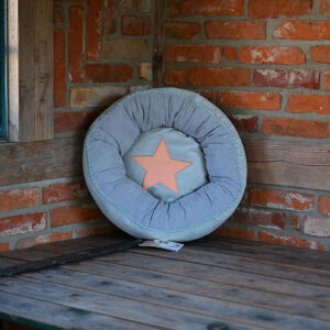 Liegeplatz grau "Stern" Gr. XS